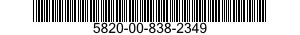 5820-00-838-2349 RECEIVER SUBASSEMBLY,RADIO 5820008382349 008382349