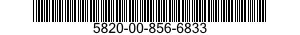 5820-00-856-6833 RECEIVER-TRANSMITTER,RADIO 5820008566833 008566833