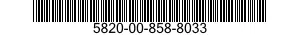 5820-00-858-8033  5820008588033 008588033