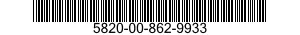 5820-00-862-9933  5820008629933 008629933