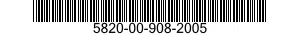 5820-00-908-2005  5820009082005 009082005