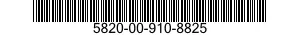 5820-00-910-8825  5820009108825 009108825