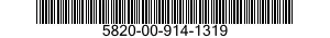 5820-00-914-1319  5820009141319 009141319