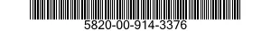 5820-00-914-3376  5820009143376 009143376