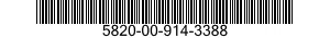 5820-00-914-3388  5820009143388 009143388