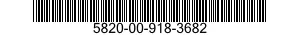 5820-00-918-3682  5820009183682 009183682