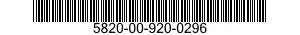 5820-00-920-0296  5820009200296 009200296