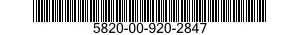 5820-00-920-2847  5820009202847 009202847