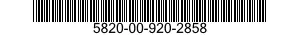 5820-00-920-2858  5820009202858 009202858