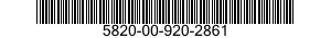 5820-00-920-2861  5820009202861 009202861