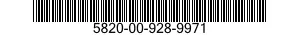 5820-00-928-9971  5820009289971 009289971