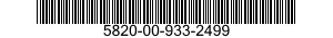 5820-00-933-2499  5820009332499 009332499