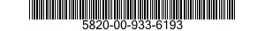 5820-00-933-6193 RADIO SET 5820009336193 009336193