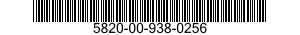 5820-00-938-0256  5820009380256 009380256