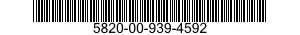 5820-00-939-4592  5820009394592 009394592
