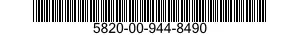 5820-00-944-8490  5820009448490 009448490