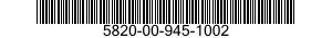 5820-00-945-1002  5820009451002 009451002