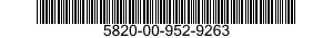 5820-00-952-9263  5820009529263 009529263