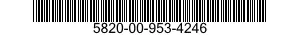 5820-00-953-4246  5820009534246 009534246