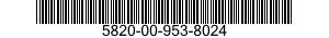 5820-00-953-8024  5820009538024 009538024