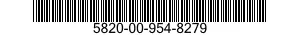 5820-00-954-8279  5820009548279 009548279