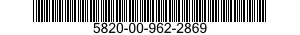 5820-00-962-2869  5820009622869 009622869