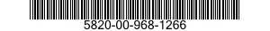5820-00-968-1266  5820009681266 009681266