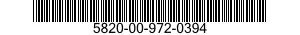 5820-00-972-0394 RADIO SET 5820009720394 009720394