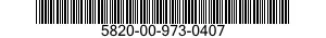 5820-00-973-0407  5820009730407 009730407