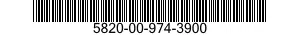 5820-00-974-3900  5820009743900 009743900