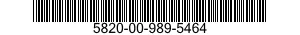 5820-00-989-5464  5820009895464 009895464
