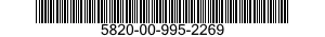 5820-00-995-2269 FRONT PLATE ASSEMBL 5820009952269 009952269
