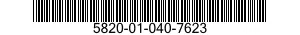 5820-01-040-7623  5820010407623 010407623