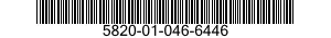 5820-01-046-6446  5820010466446 010466446