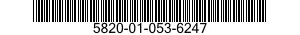 5820-01-053-6247  5820010536247 010536247