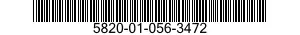 5820-01-056-3472 TELEVISION SET 5820010563472 010563472