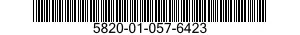 5820-01-057-6423  5820010576423 010576423