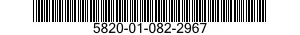 5820-01-082-2967  5820010822967 010822967