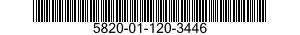 5820-01-120-3446  5820011203446 011203446