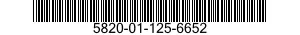 5820-01-125-6652 FREQUENCY,DECODING 5820011256652 011256652