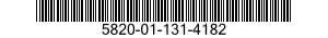 5820-01-131-4182 RECEIVER,RADIO 5820011314182 011314182