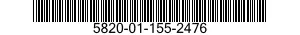 5820-01-155-2476  5820011552476 011552476