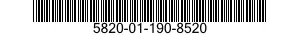 5820-01-190-8520  5820011908520 011908520