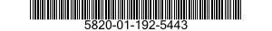 5820-01-192-5443 CONTROL,TRANSMITTER,RADIO 5820011925443 011925443