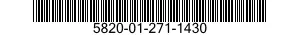 5820-01-271-1430 RECEIVING SET,RADIO 5820012711430 012711430