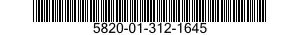 5820-01-312-1645 RECEIVER-TRANSMITTER,RADIO 5820013121645 013121645