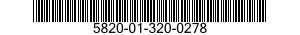 5820-01-320-0278 CONTROL,CODER 5820013200278 013200278