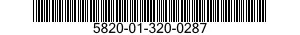 5820-01-320-0287  5820013200287 013200287