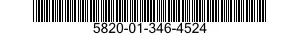 5820-01-346-4524 RECEIVER-TRANSMITTER,RADIO 5820013464524 013464524