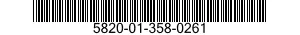 5820-01-358-0261 MATRIX,COMMUNICATION 5820013580261 013580261